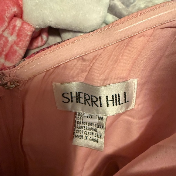 Sherri Hill Pink Dress - Picture 3 of 6